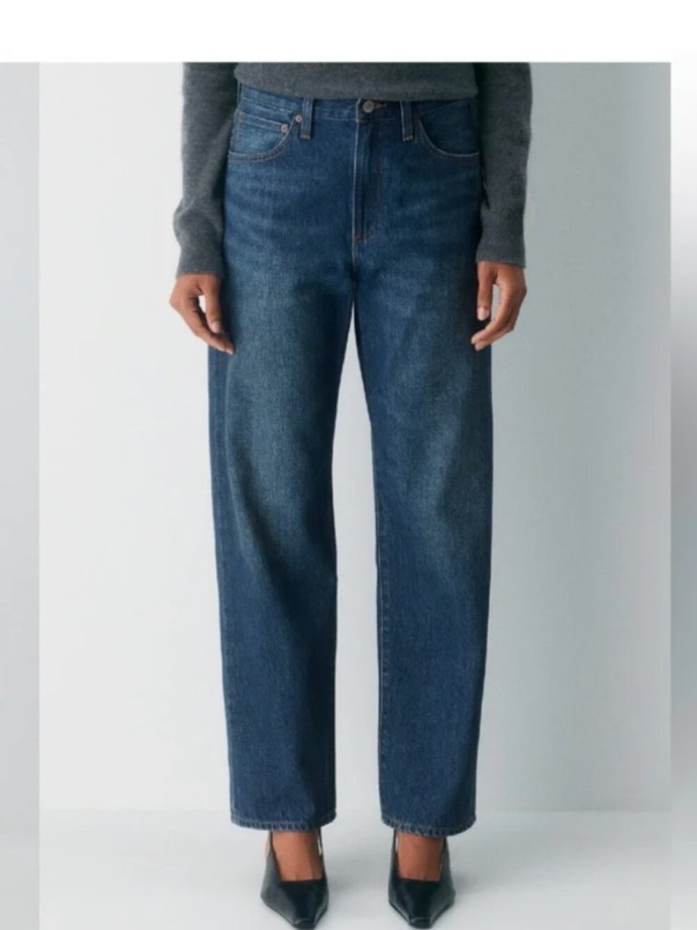 Aritzia denim forum the 09s Marlo high rise baggy jean